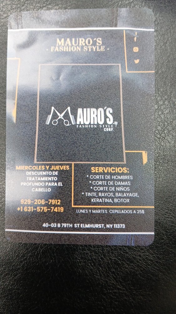 Mauros Fashion Style Logo