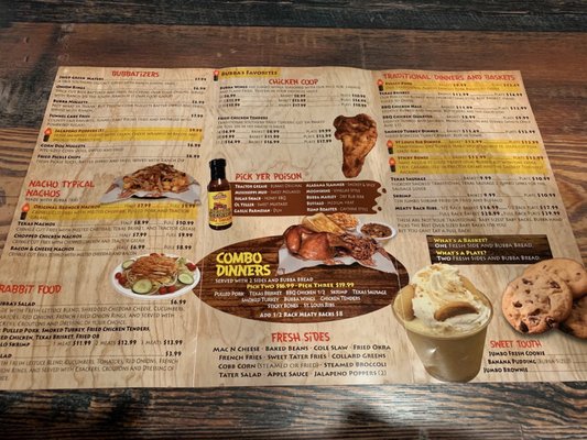Menu photo 4 BubbaQue's Sun City Center, FL Menu photo 4 BubbaQue's Sun City Center, FL