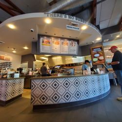 Habit Burger & Grill - Front counter