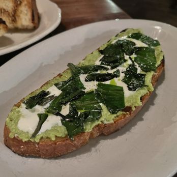 The Red Hen - Ramp Crostini - Italian Near Me - Washington, DC, District of Columbia The Red Hen - Ramp Crostini - Italian Near Me - Washington, DC, District of Columbia