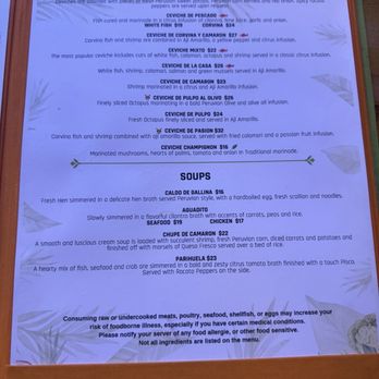 Peruvian Ceviches + Bar - Peruvian Near Me - Palmetto Bay , Florida Peruvian Ceviches + Bar - Peruvian Near Me - Palmetto Bay , Florida