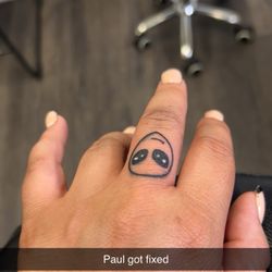 Appalachian Ink & Ruby Piercing - This one we were in the topic of old tattoos and he fixed it while we were there for $20 more! So incredibly awesome for this