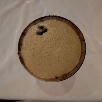 Bricco - Top of espresso martini - Italian Near Me - Boston, Massachusetts