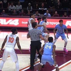 Cassell Coliseum - Tip off