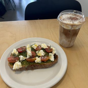 URL Coffee - ricotta and tomato toast, walk to work - Salad Near Me - Seattle, Washington URL Coffee - ricotta and tomato toast, walk to work - Salad Near Me - Seattle, Washington