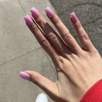 HQ Nails - Dip powder with tips - Nail Salons Near Me - Tucson, Arizona