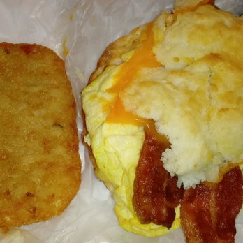 Sunrise Biscuit Kitchen - Hash browns plus bacon, egg and cheese biscuit - Breakfast & Brunch Near Me - Chapel Hill, North Carolina Sunrise Biscuit Kitchen - Hash browns plus bacon, egg and cheese biscuit - Breakfast & Brunch Near Me - Chapel Hill, North Carolina