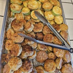 Oriental Side Dish Catering - Vegetables Pancake and Beef Pancake