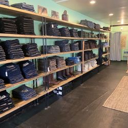 Left Field Nyc - Wall of jeans