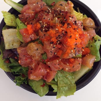 Pokestuf - Regular bowl with ahi+albacore. - Hawaiian Near Me - Alhambra, California Pokestuf - Regular bowl with ahi+albacore. - Hawaiian Near Me - Alhambra, California