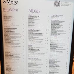 &More by Sheraton - Menu