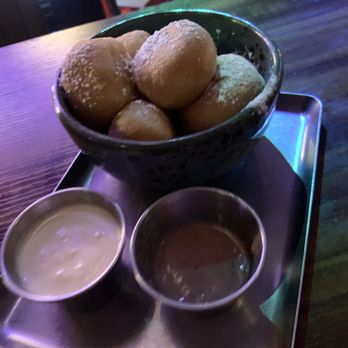 Punch Bowl Social - @WARM BERRY-FILLED BEIGNETS - Gastropubs Near Me - Arlington, Virginia Punch Bowl Social - @WARM BERRY-FILLED BEIGNETS - Gastropubs Near Me - Arlington, Virginia