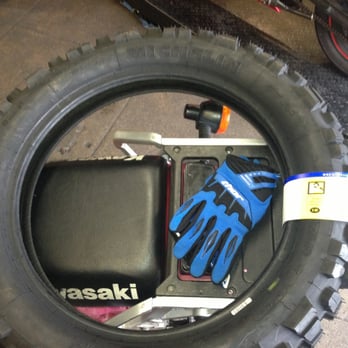 Al's Cycle Stop - New tire -brakes - and steering bearing in under 2.5 hours. Running great! - Motorcycle Repair Near Me - Los Angeles, California