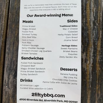 2Fifty Texas BBQ - Barbeque Near Me - Riverdale Park, Maryland 2Fifty Texas BBQ - Barbeque Near Me - Riverdale Park, Maryland