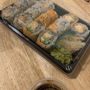 Izu Sushi - California Roll and crunchy shrimp roll - Japanese Near Me - Denver, Colorado Izu Sushi - California Roll and crunchy shrimp roll - Japanese Near Me - Denver, Colorado
