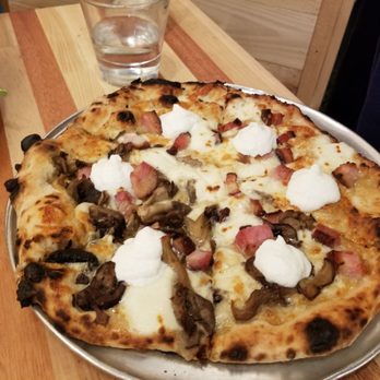 Crust & Craft - The Funghi with added bacon.... - Pizza Near Me - Rehoboth Beach, Delaware Crust & Craft - The Funghi with added bacon.... - Pizza Near Me - Rehoboth Beach, Delaware