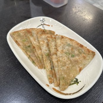 Dumpling Depot - green onion pancakes-not enough flavor - Dim Sum Near Me - Sunnyvale, California
