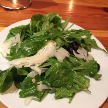 Pizzeria Toro - Arugula and shaved fennel salad - Pizza Near Me - Durham, North Carolina
