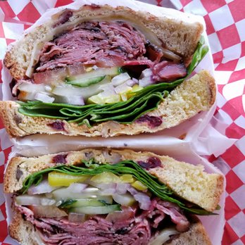 Yo-Way Eatery - Pastrami on cranberry walnut - Juice Bars & Smoothies Near Me - Gardena, California