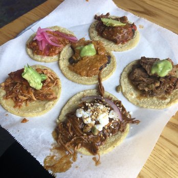 Guisados - Taco sampler (O.G. Style) - Mexican Near Me - Beverly Hills, California Guisados - Taco sampler (O.G. Style) - Mexican Near Me - Beverly Hills, California