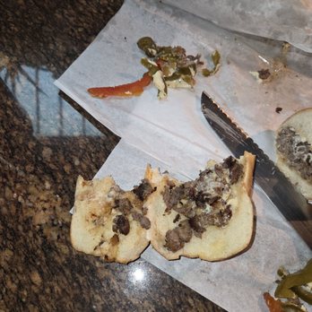Philly Cheesesteak - I bought a 15 inch. Philly cheesesteak no meat all peppers and onions - Sandwiches Near Me - Stockton, California