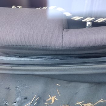Ebenezer's Auto upholstery - This is a cover for the back seat that is not put on properly - Auto Upholstery Near Me - Los Angeles, California Ebenezer's Auto upholstery - This is a cover for the back seat that is not put on properly - Auto Upholstery Near Me - Los Angeles, California