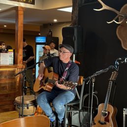 Gary at the Open Mic