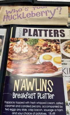 Menu photo 1 Huckleberry’s Breakfast And Lunch Antelope, CA