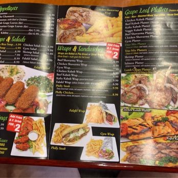 Grape Leaf Express -Tampa - Menu B side - Lebanese Near Me - Tampa, Florida Grape Leaf Express -Tampa - Menu B side - Lebanese Near Me - Tampa, Florida