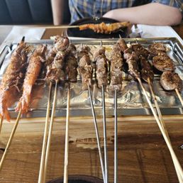 Shrimp, gizzards, lamb, chicken heart Shrimp, gizzards, lamb, chicken heart