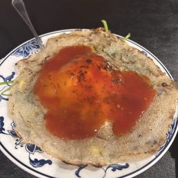 Oyster pancake Oyster pancake