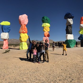 Seven Magic Mountains - Public Art Near Me - Las Vegas, Nevada Seven Magic Mountains - Public Art Near Me - Las Vegas, Nevada