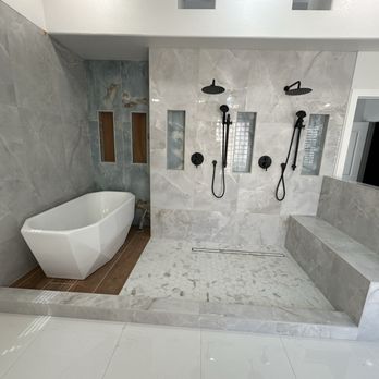 Renovo Remodeling - Before glass - General Contractors Near Me