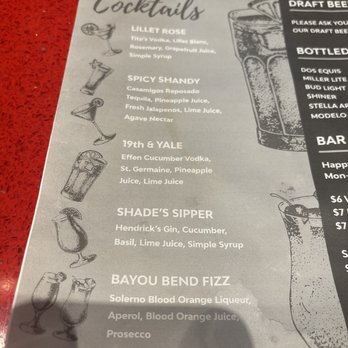 Shandy's - Brunch Cocktail Menu - American Near Me - Houston, Texas Shandy's - Brunch Cocktail Menu - American Near Me - Houston, Texas
