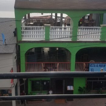 Las Brisas - View from the second floor, of the restaurant across the street - Seafood Near Me - Puerto Nuevo, BCN
