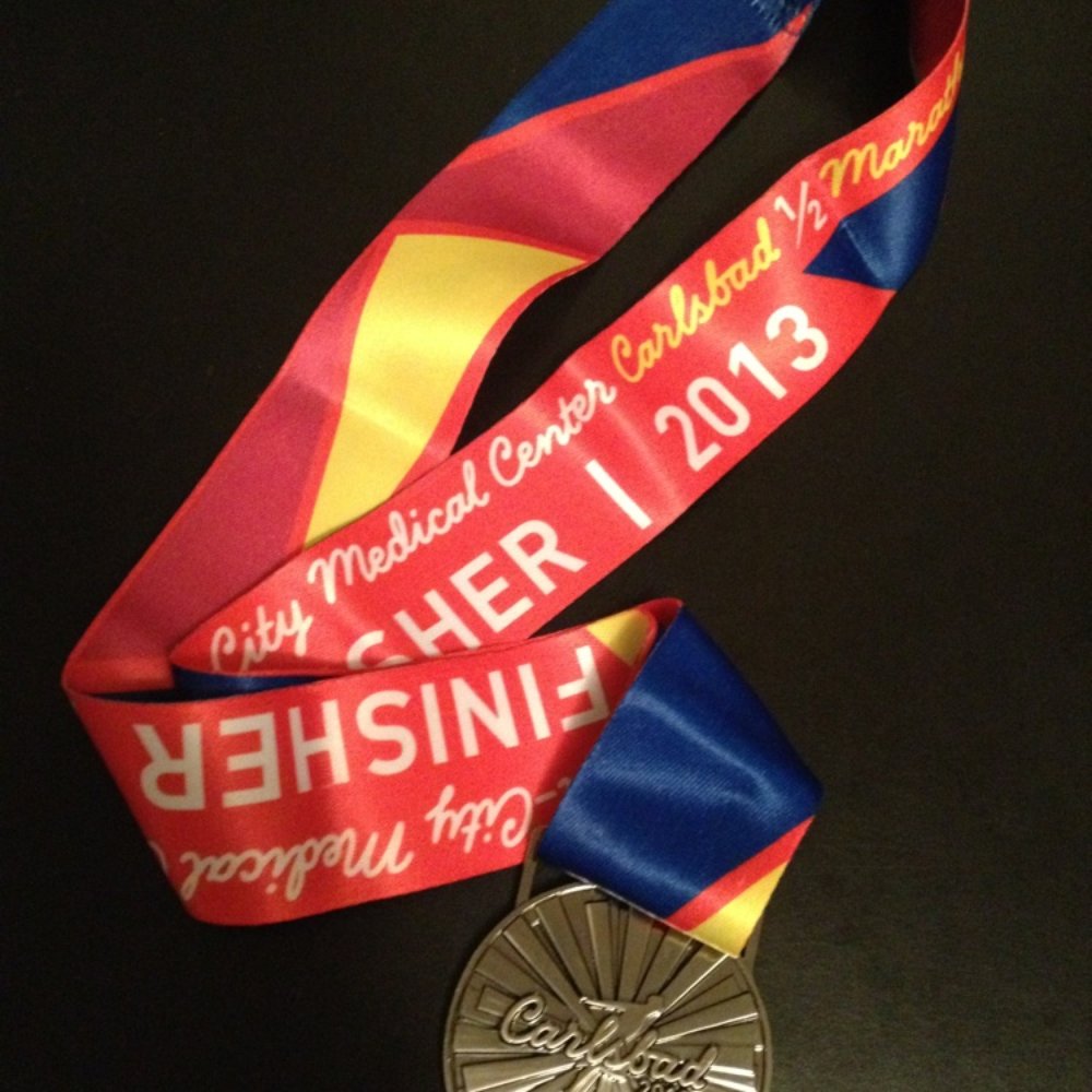 2013 Half Marathon Medal