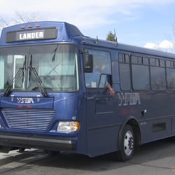 Wind River Transportation Authority - One of our fixed-route buses making its rounds.