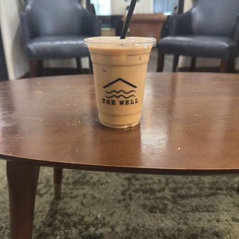 The Well - Iced Vanilla Latte - Coffee & Tea Near Me - Stockton, California