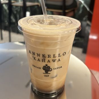 Annkello Kahawa - Chocolate chip cookie dough latte - Coffee & Tea Near Me - Houston, Texas Annkello Kahawa - Chocolate chip cookie dough latte - Coffee & Tea Near Me - Houston, Texas