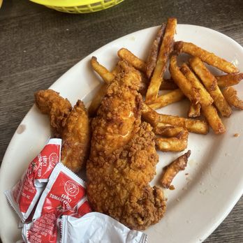 La Cazuela - Kids 17. Chicken Finger Plate; they do not have honey mustard - Mexican Near Me - Trussville, Alabama La Cazuela - Kids 17. Chicken Finger Plate; they do not have honey mustard - Mexican Near Me - Trussville, Alabama