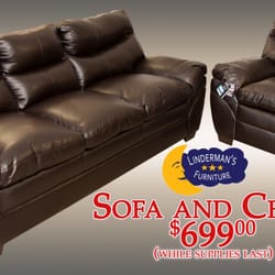 Linderman's Furniture - We heard what you all have been wanting and are starting to carry couches, loveseats,and chairs!