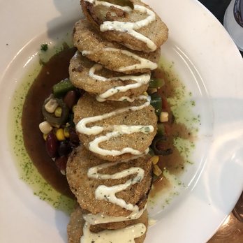 Redhead Bay Cafe - Fried green tomatoes - New American Near Me - Virginia Beach, Virginia Redhead Bay Cafe - Fried green tomatoes - New American Near Me - Virginia Beach, Virginia