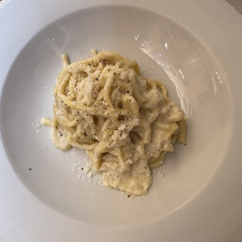 World class Cacio e pepe! World class Cacio e pepe!