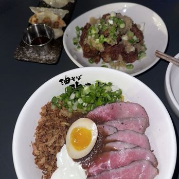 Kajiken - Roast beef ramen, Ponzu Karaage, Gyoza - Ramen Near Me - Elk Grove, California