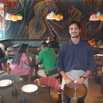Jarana - Our great waiter - Peruvian Near Me - Aventura, Florida