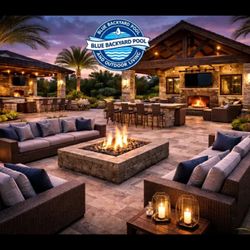 Blue Backyard Pool & Outdoor Living