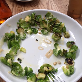 Roberta's - Brussel sprouts - almost gone - Pizza Near Me - Brooklyn, New York