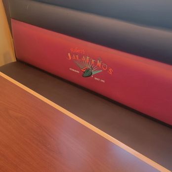 Robert’s Jalapenos - New embroidered bench seats with logo - Mexican Near Me - San Diego, California Robert’s Jalapenos - New embroidered bench seats with logo - Mexican Near Me - San Diego, California