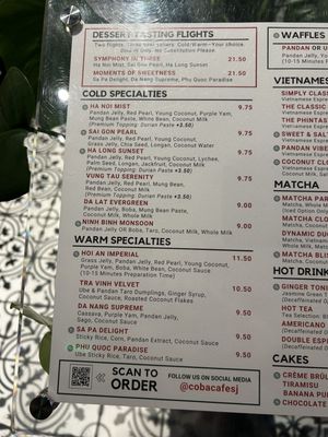 Menu photo 8 Co Ba San Jose, CA Menu photo 8 Co Ba San Jose, CA