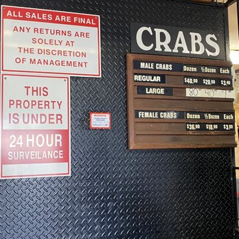 Ruff N Ready Crab House - Oct 23, 2021 - Price list - Seafood Markets Near Me - Hyattsville, Maryland